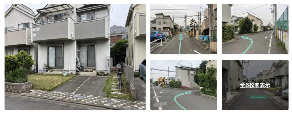 白糸台6丁目16駐車場