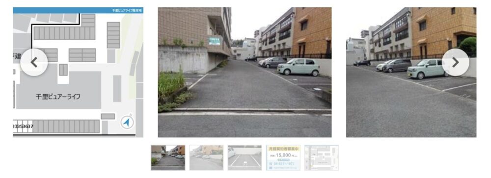 千里ピュアーライフ駐車場