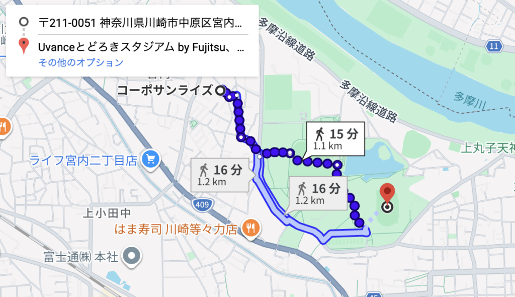 中原区宮内3-20-17駐車場